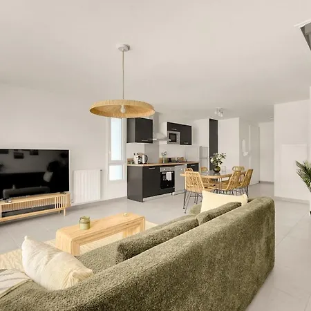 - 3 Chambres, Et Terrasse Privee בית נופש מורט